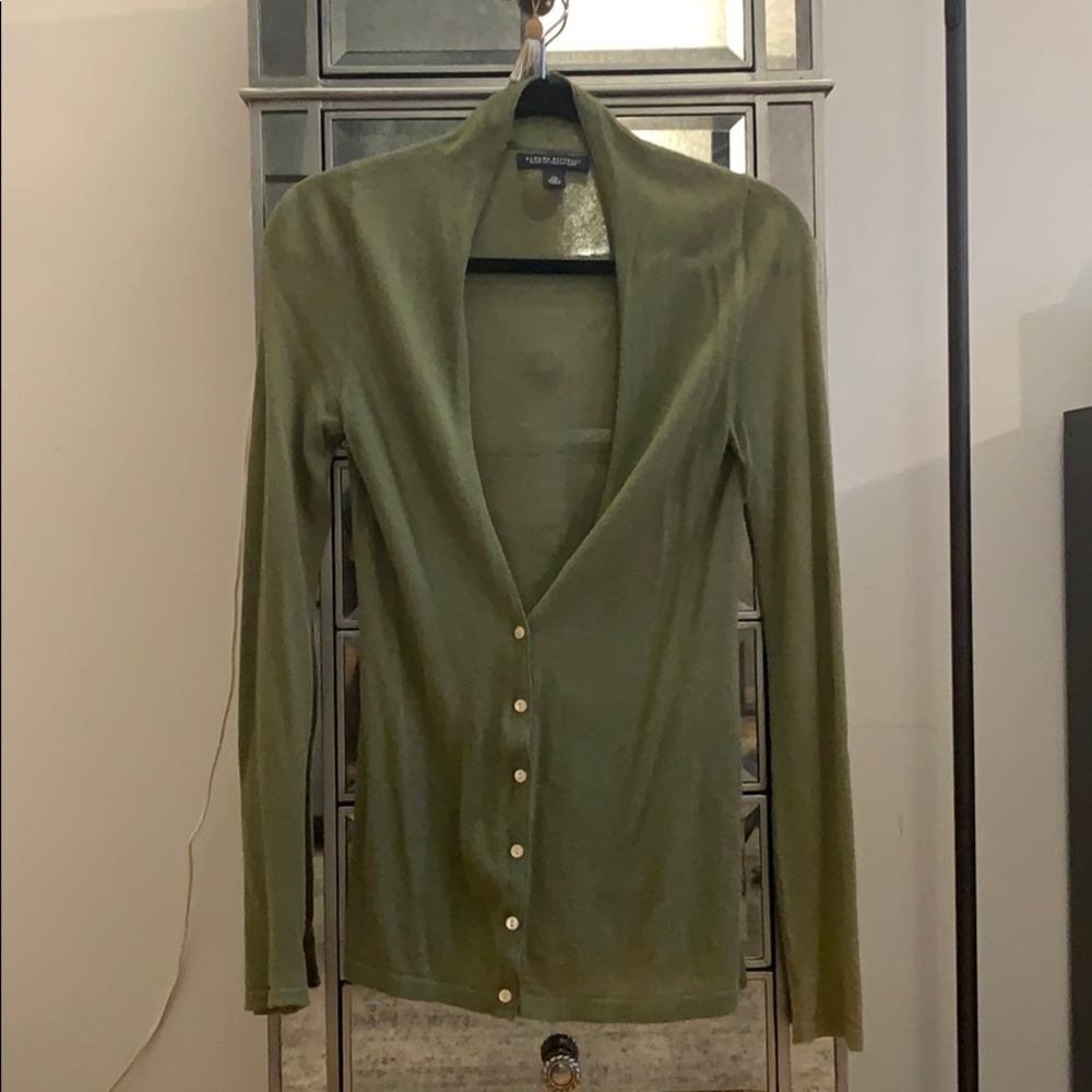 Banana Republic ‘whisper’ button up cardigan